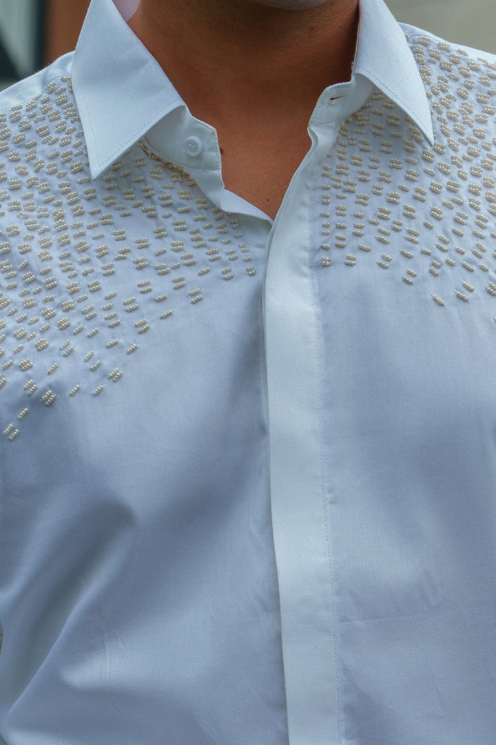 Ivory Cascade Shirt