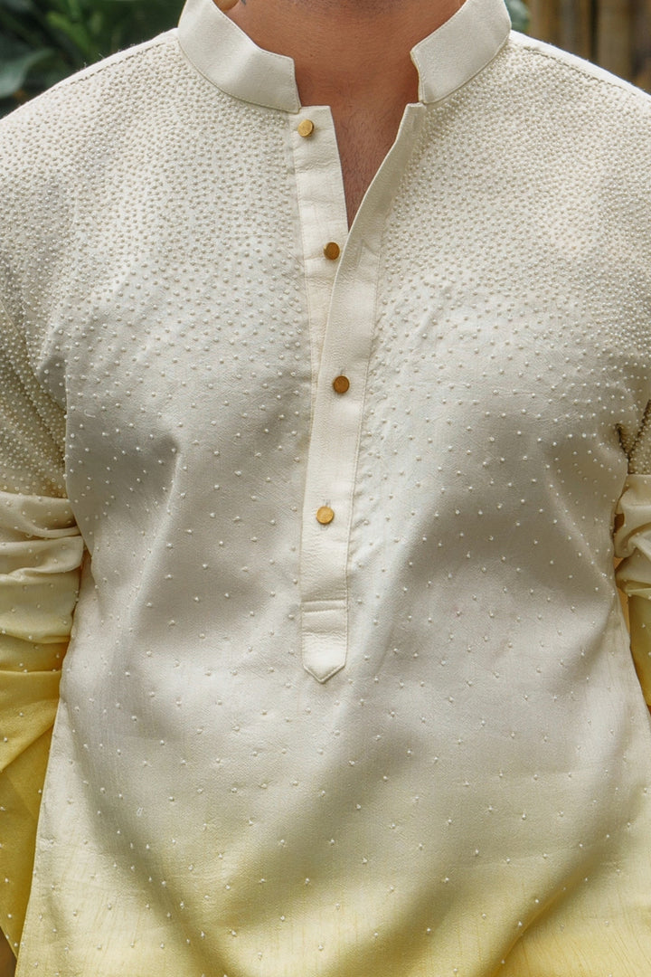 Sunlit Ivory Kurta Set