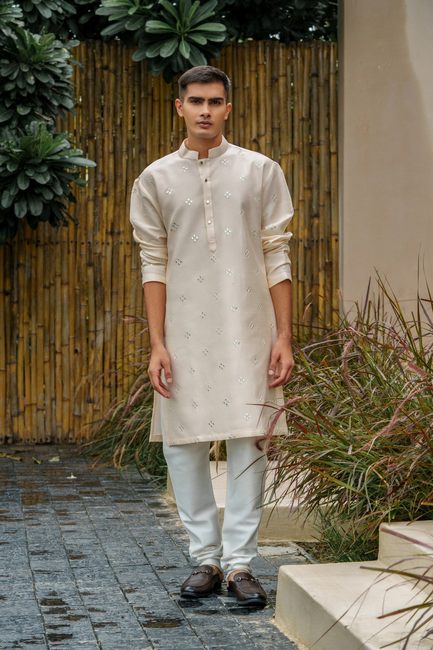 Ivory Blush Kurta Set