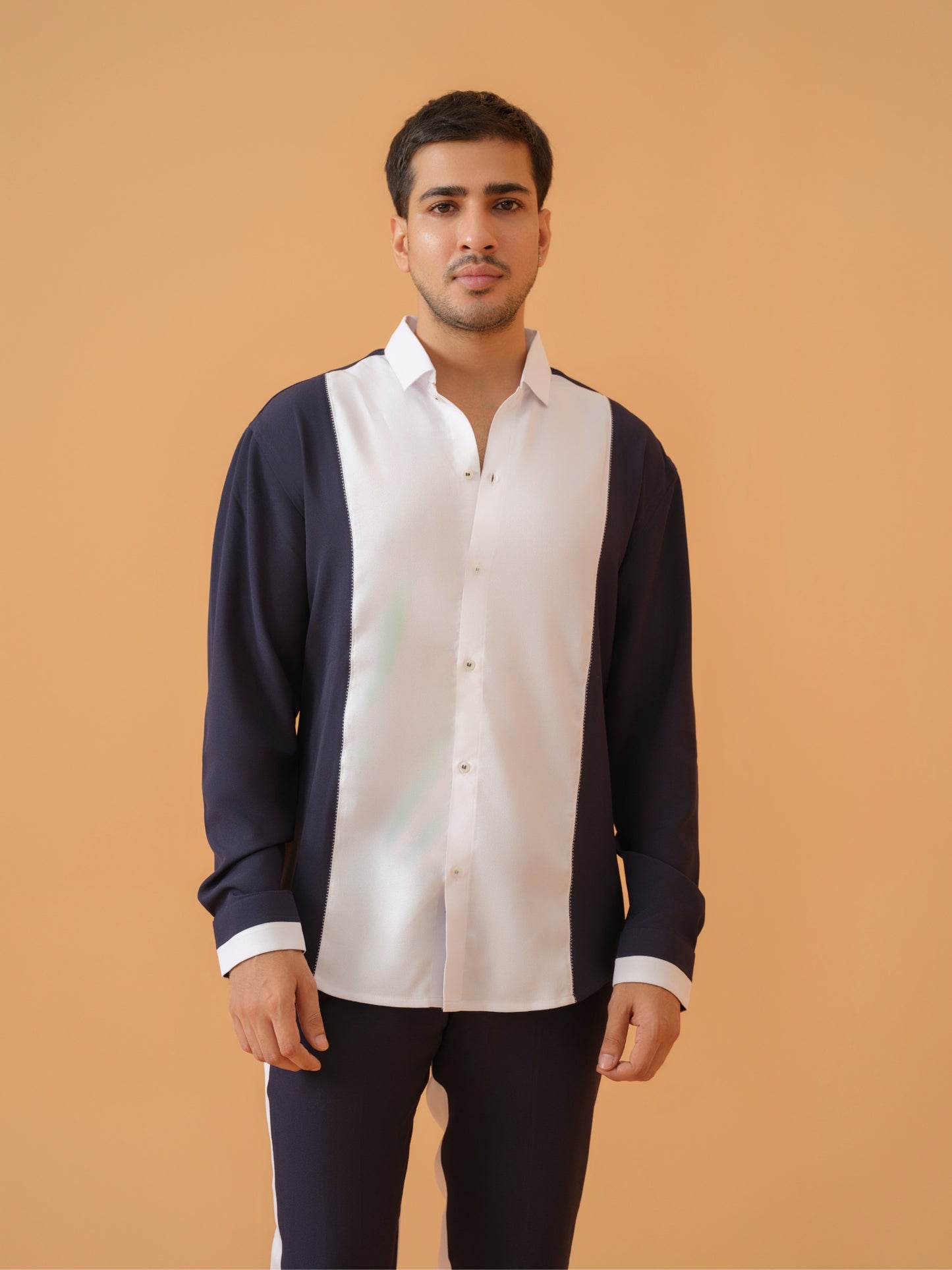 Blue Colour Block Co-ords