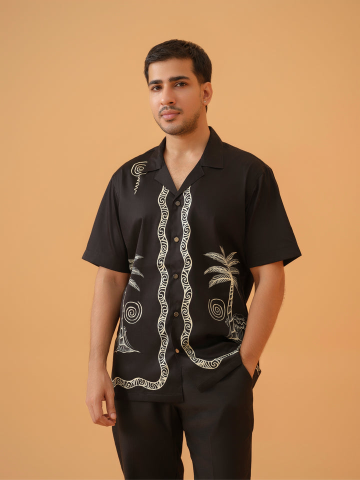 Tribal Trails Cuban Shirt